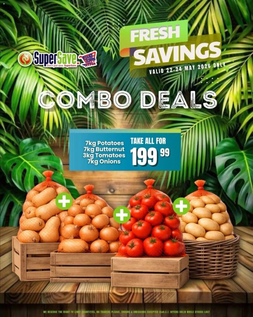 Unbeatable Super Save Produce Specials This Week – 22 May 2026!