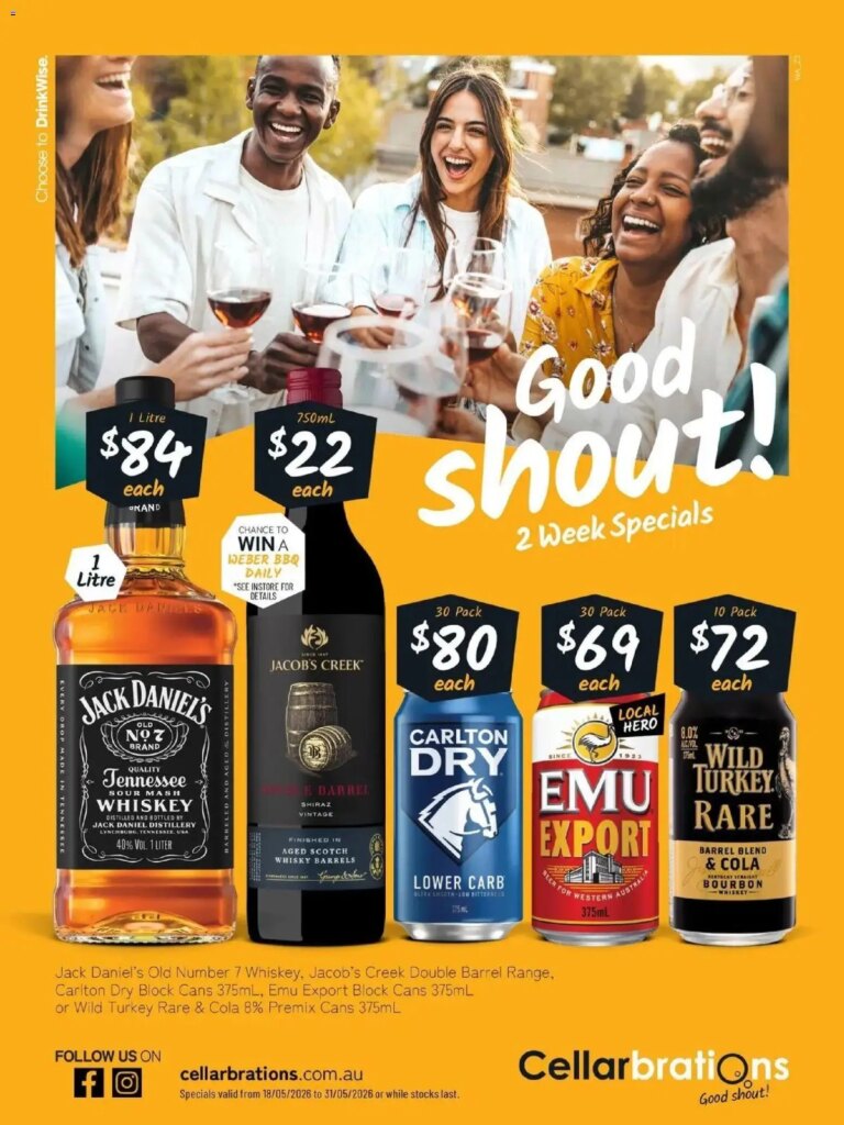 Cellarbrations Catalogue This Week: May 17 Deals & Specials Await! 2 Cellarbrations Catalogue This Week: May 17 Deals & Specials Await!