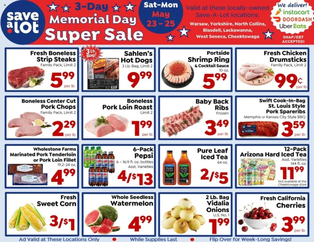 Save a Lot Special Ad This Week: May 23 to May 25 2026 Deals