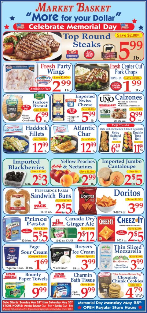Market Basket Ad This Week: May 24 to May 30 2026 Exciting Deals Await!