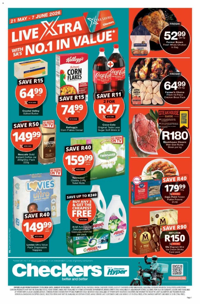Unmissable Checkers Specials This Week — 21 May 2026 Online Catalogue!