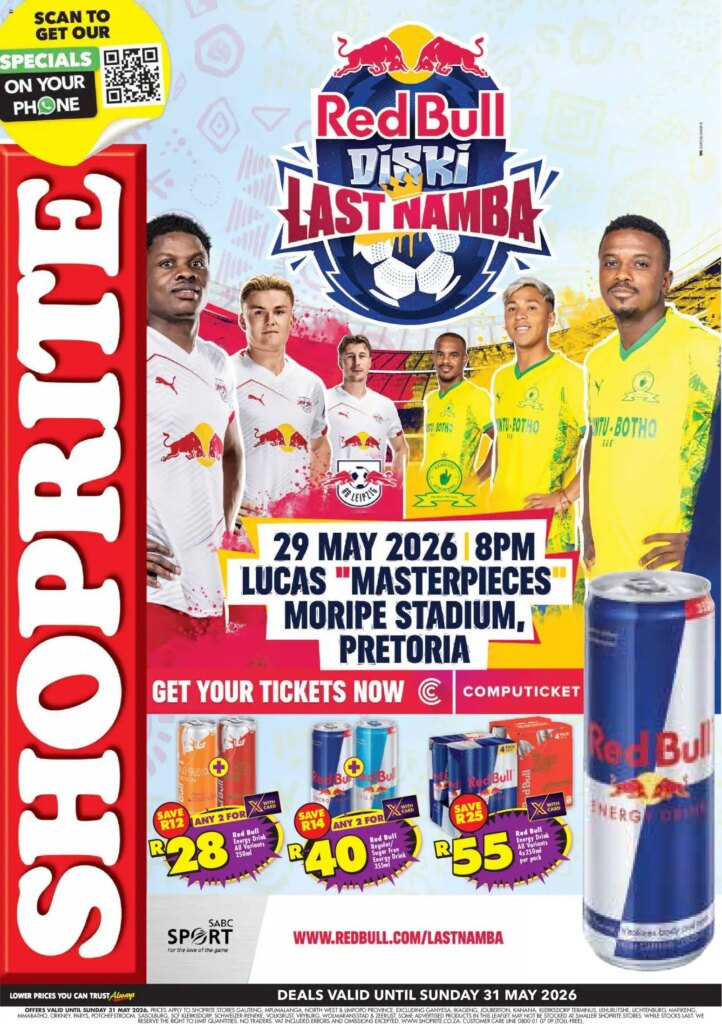 Shoprite - Gauteng: Red Bull Diski Last Namba Promotion Special This Week 22 May 2026 2 Shoprite – Gauteng: Red Bull Diski Last Namba Promotion Special This Week 22 May 2026