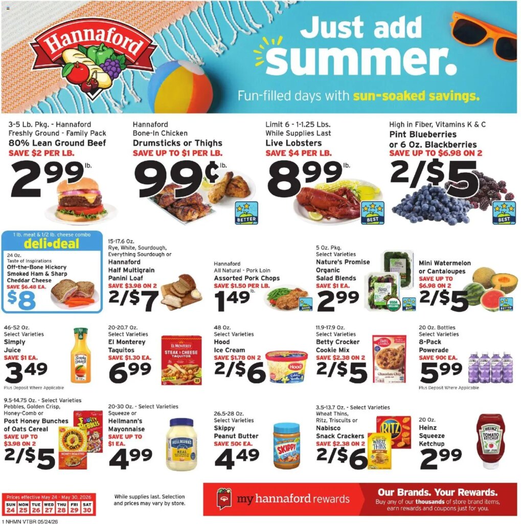Hannaford Savings This Week May 24 to May 30 2026 – Hot Weekly Ad