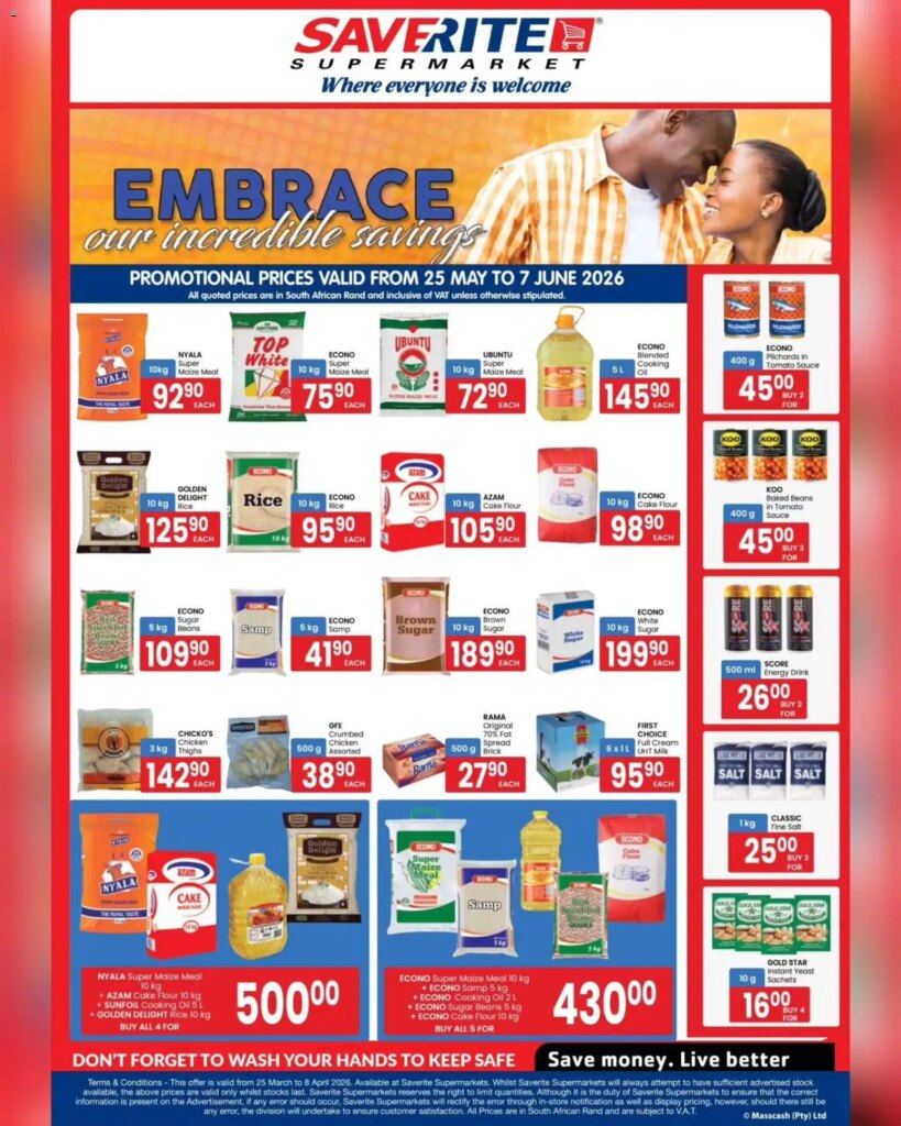 Massive Saverite Specials from 25 May 2026 – Grab Your Deals Now!