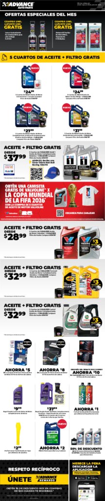 Advance Auto Parts Sales This Week: Exclusive Specials May 24 to June 30 2026