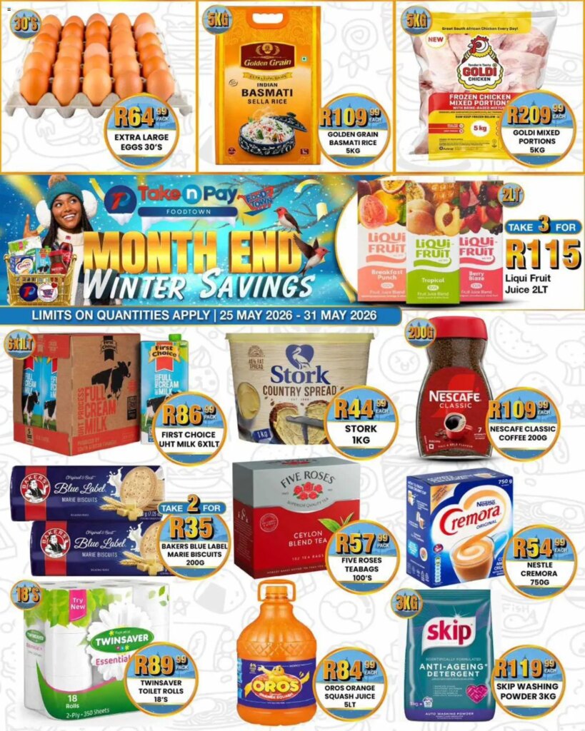Massive Savings: Take n Pay Specials – 25 May 2026 Special This Week!
