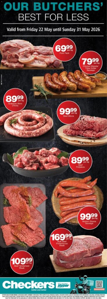 Checkers – Kwazulu Natal: Special This Week from 22 May 2026!