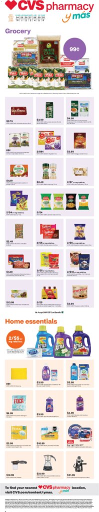 CVS Pharmacy y más Flyer: Must-See Offers May 24 to June 6 2026!