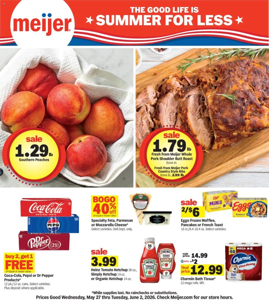 MEIJER Weekly Ad This Week: Amazing Offers May 31 to June 6 2026
