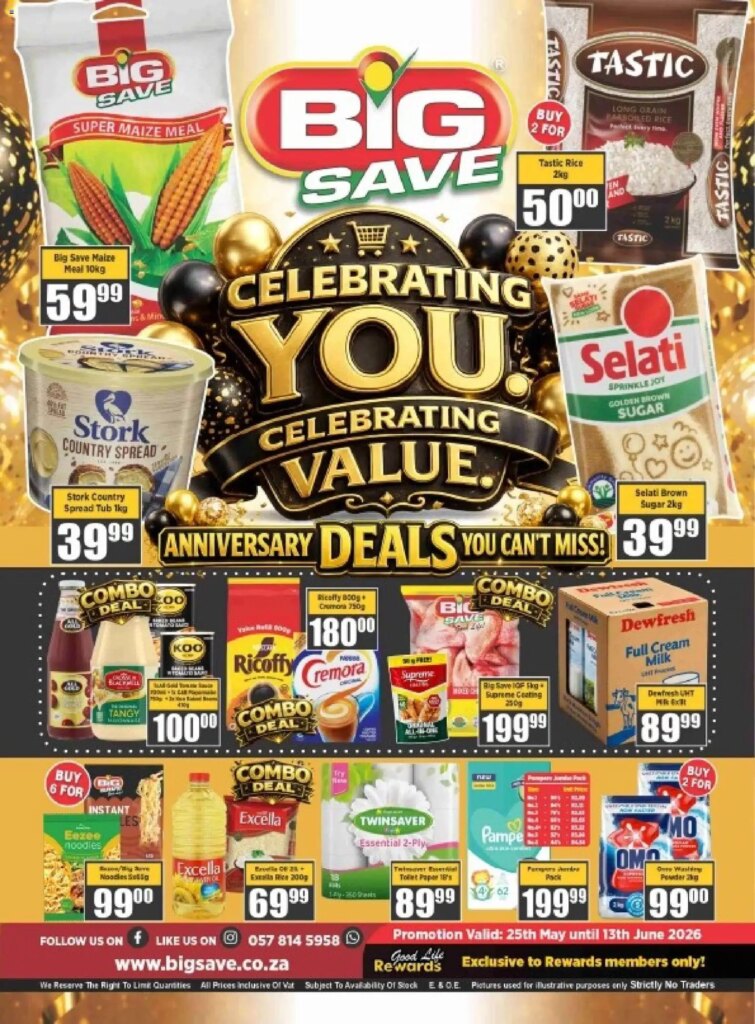 Grab Big Save Specials Starting 25 May 2026 – Special This Week!