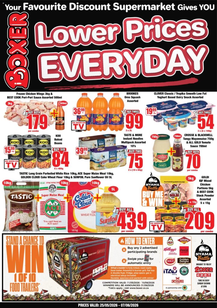 Boxer Specials: Amazing Deals Available from 25 May 2026! Special This Week!