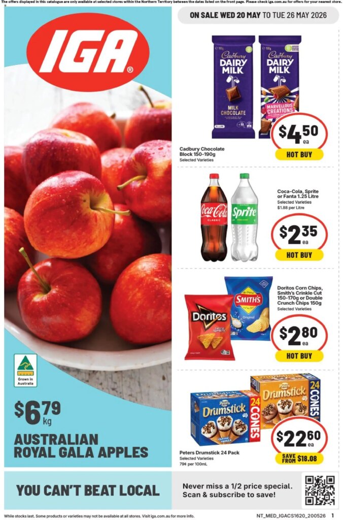 IGA Catalogue NT: Amazing Deals and Savings This Week, May 20 2026