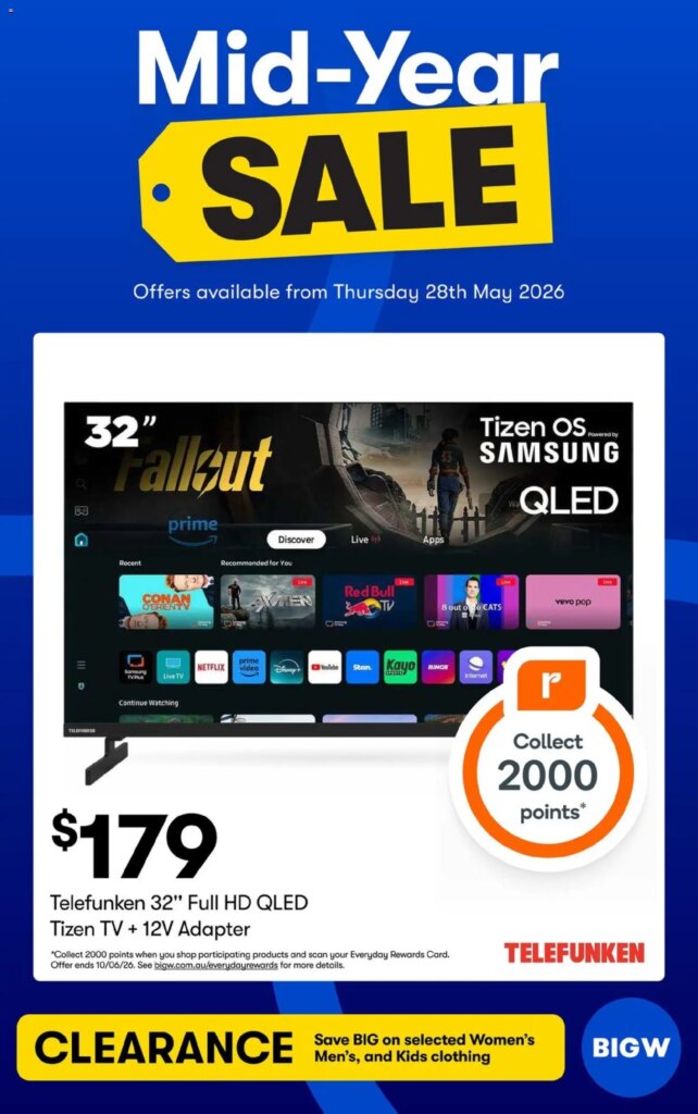 Big W Catalogue This Week: Mid Year Sale Kicks Off May 28 2026!