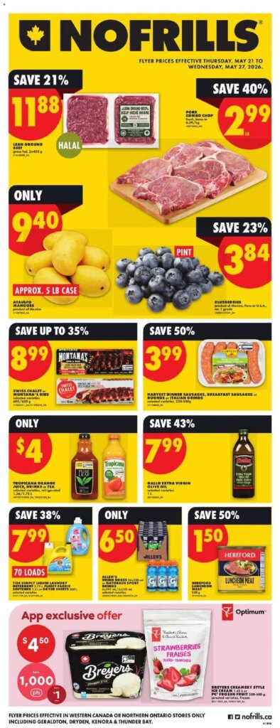 No Frills weekly flyer – AB: Specials This Week from 21 May 2026