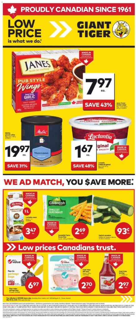 Giant Tiger weekly flyer: Unmissable Specials Starting 20 May 2026!
