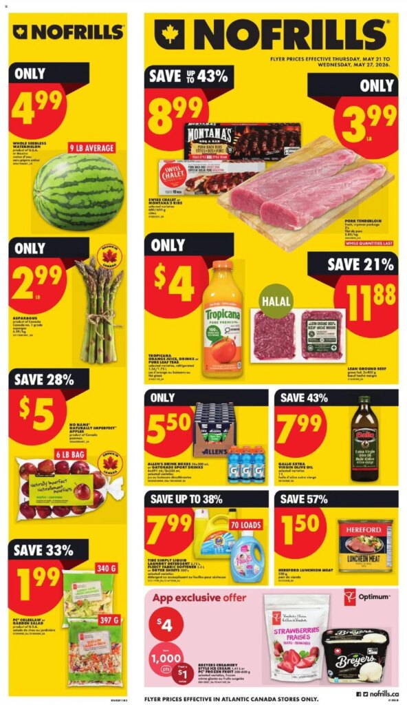 No Frills weekly flyer – NS: Special This Week from 21 May 2026!