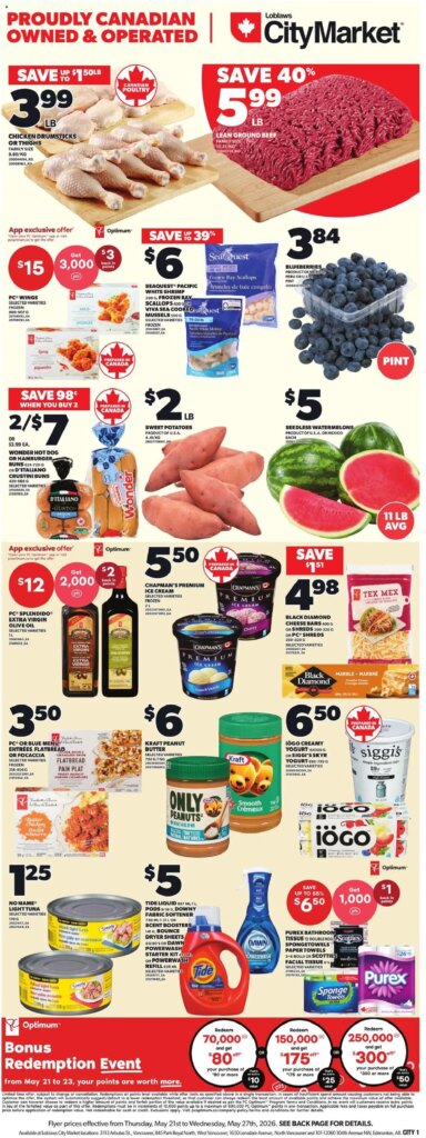 Loblaws flyer – AB: Weekly Specials Starting 21 May 2026 for Big Savings!