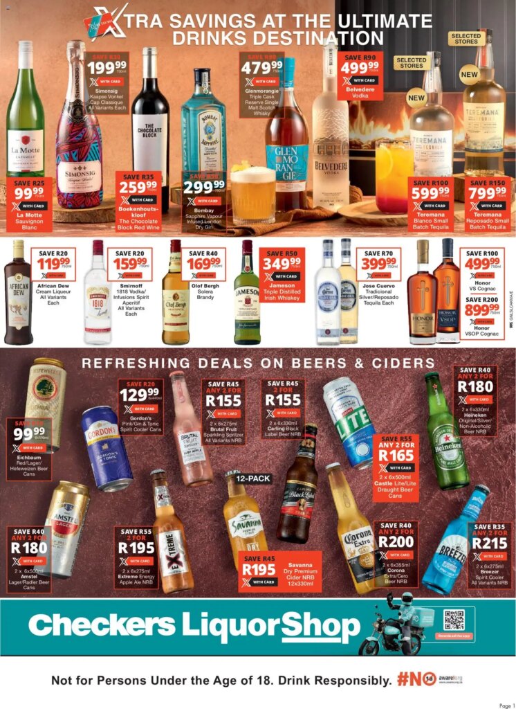 Checkers Gauteng – Liquorshop Special This Week from 25 May 2026!