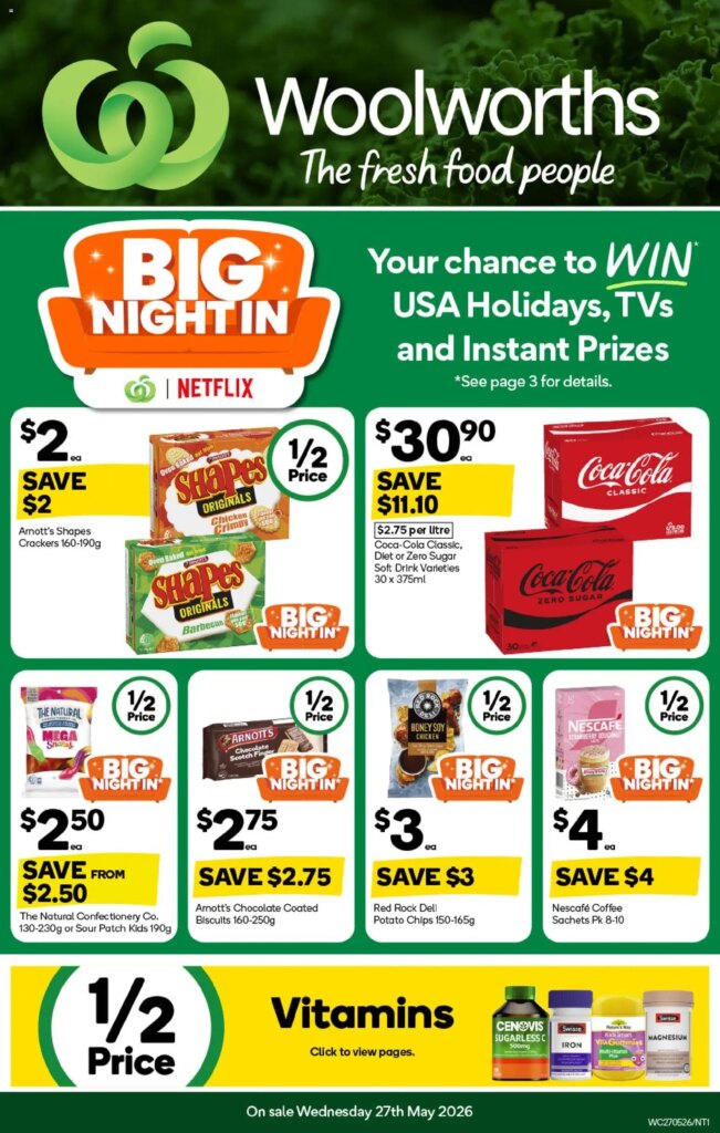 Woolworths catalogue NT: Hot Deals This Week, May 27 2026!