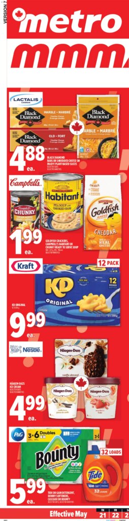 Metro weekly flyer – Montréal: Unmissable Specials This Week 21 May 2026