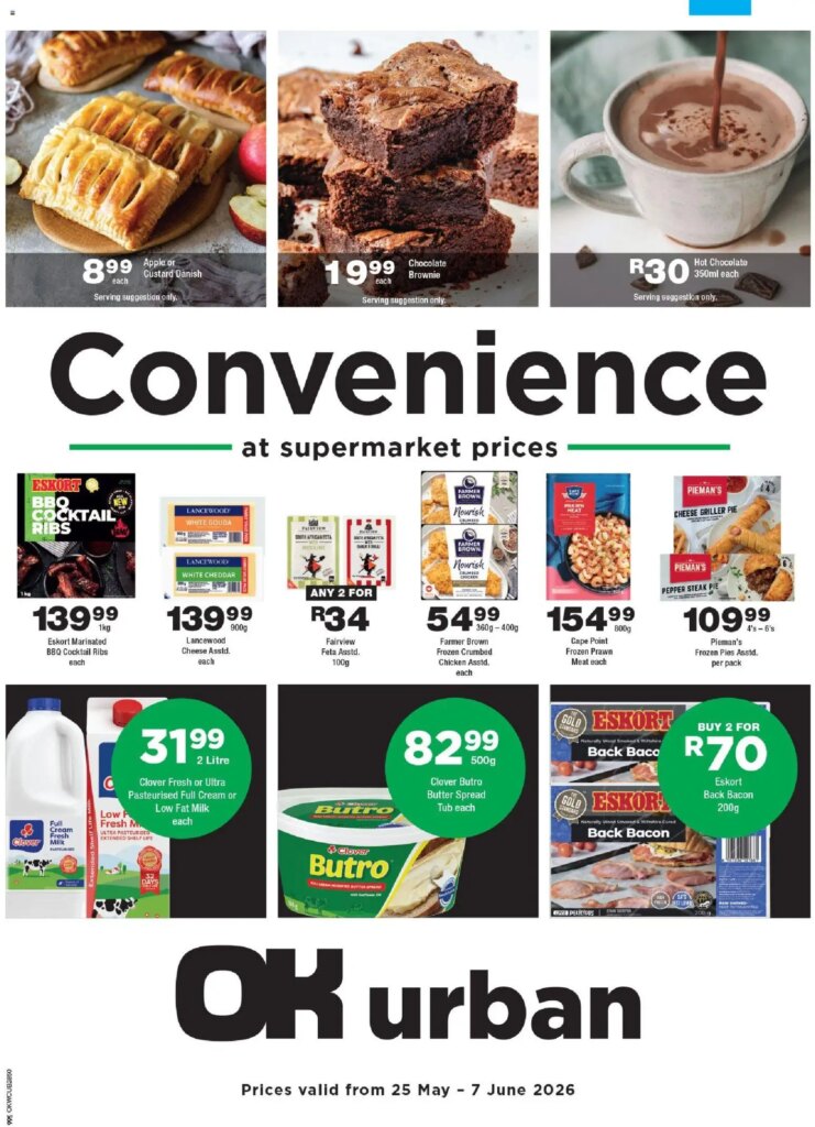 Unmissable Specials This Week at OK Foods – Western Cape – OK Urban: 25 May 2026