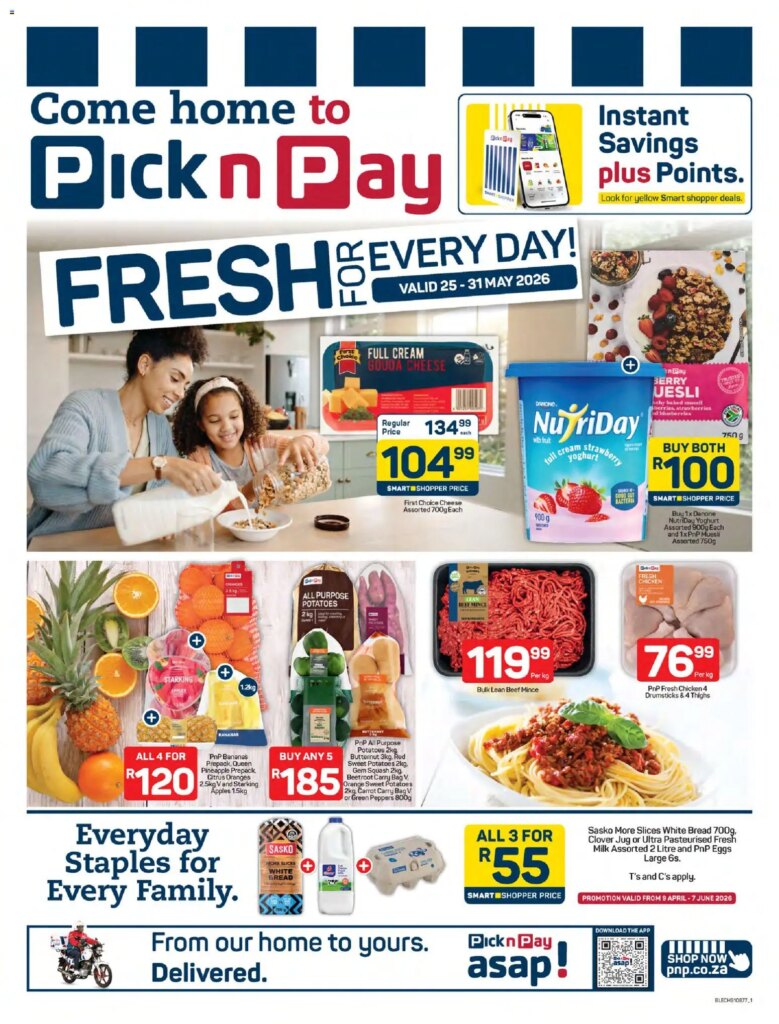 Hot Weekly Specials at Pick n Pay Eastern Cape – 25 May 2026!