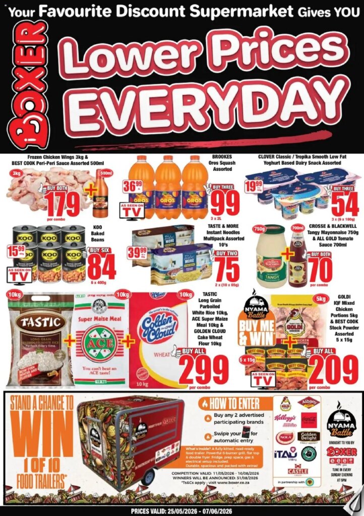 Boxer Gauteng – Specials This Week: Unmissable Deals from 25 May 2026!