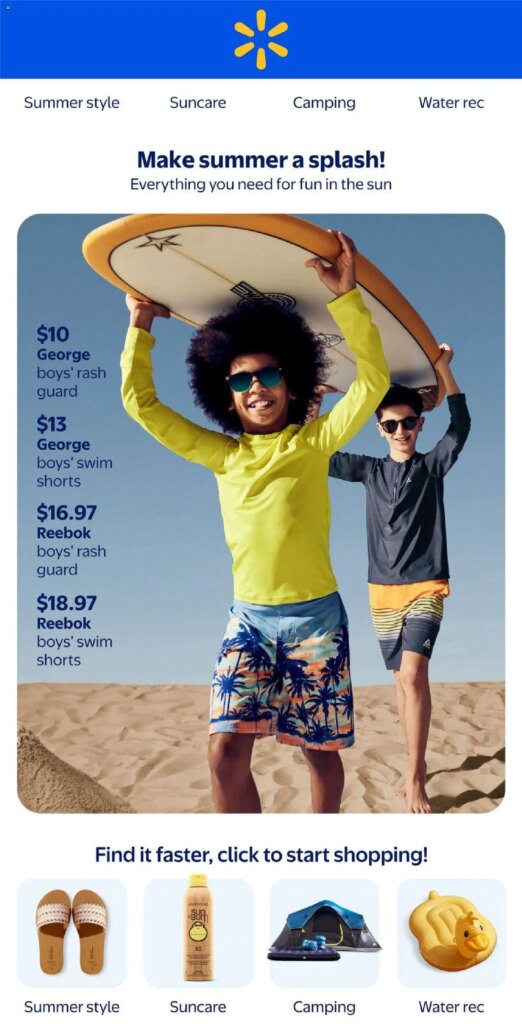 Walmart flyer – Make summera splash! Specials This Week from 07 May 2026