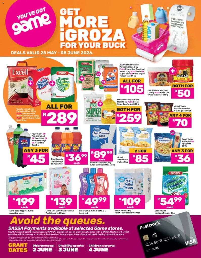 Get More iGroza For Your Buck at Game – Special This Week 25 May 2026