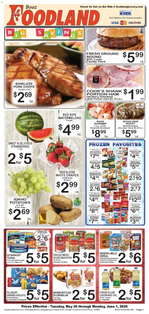 Foodland Weekly Ad This Week: Top Deals from May 26 to June 1 2026