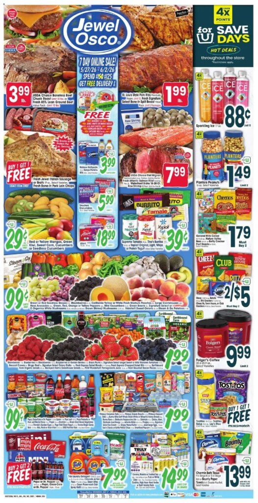 Jewel Osco Weekly Ad This Week May 27 to June 2 2026 – Exciting Offers!
