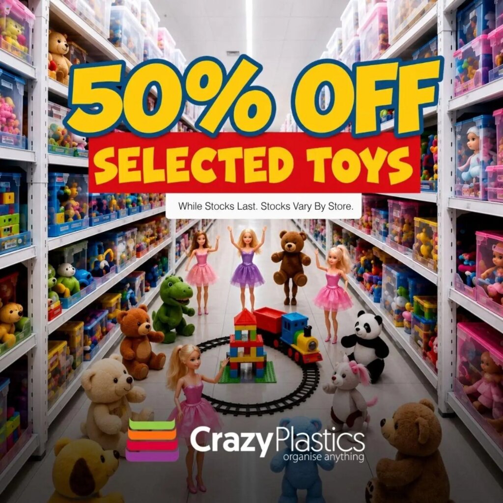 Unmissable Crazy Plastics Toy Specials Starting 25 May 2026!