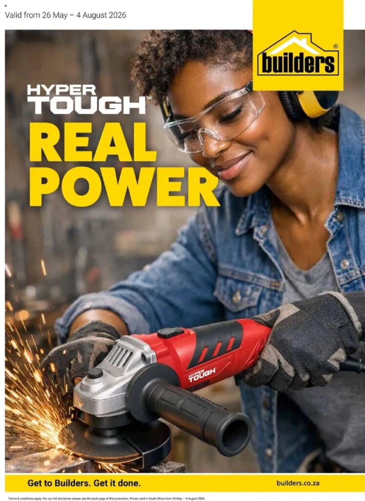 Unmissable Specials at Builders – Real Power from 26 May 2026!