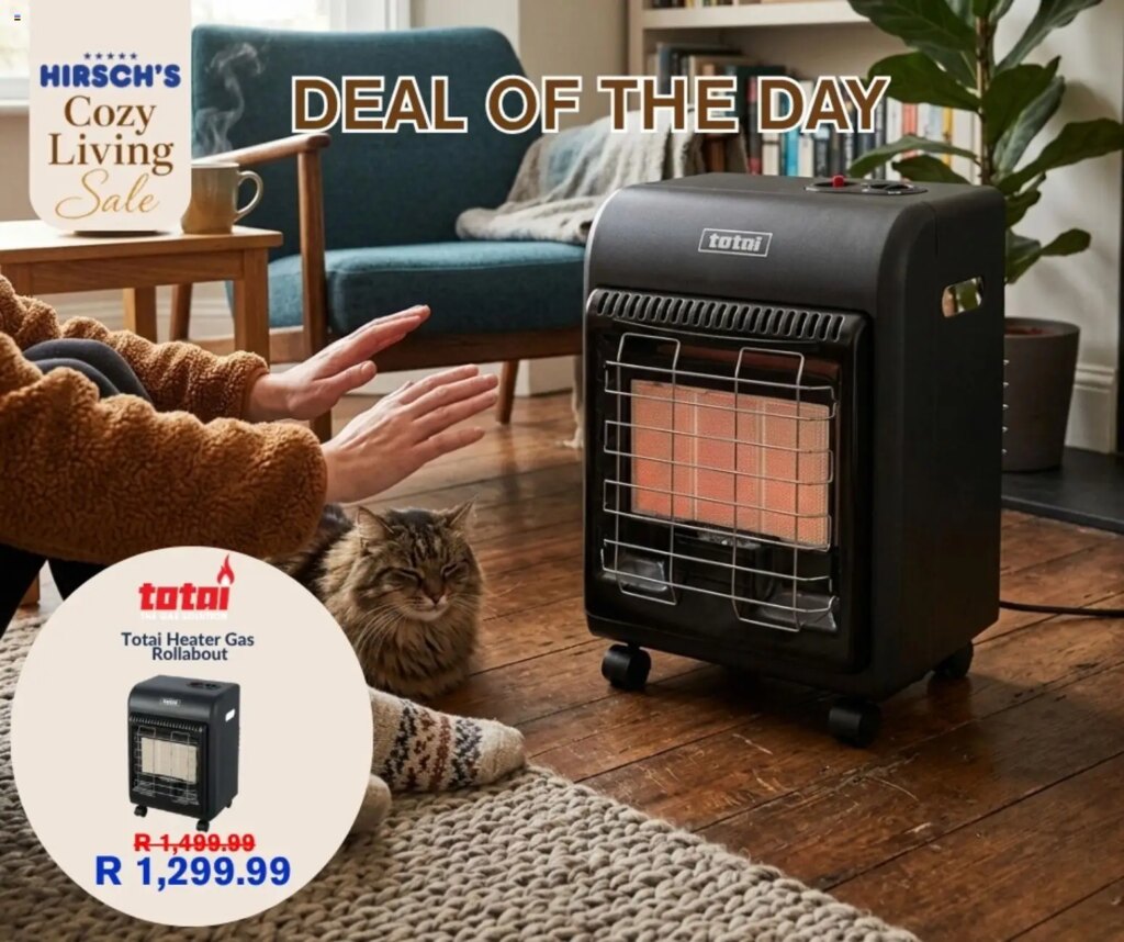 Unmissable Savings: Hirsch’s Deal of the day – 25 May 2026 Special This Week!