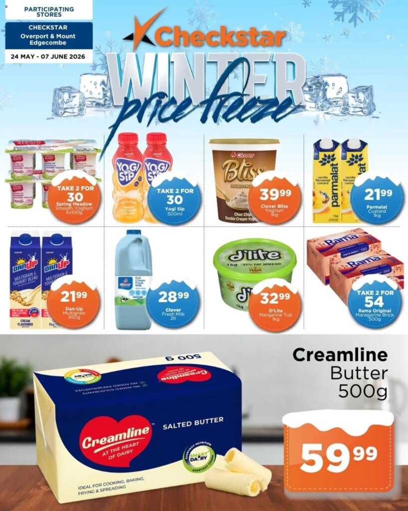 Check Star Mount Edgecombe & Overport Winter Price Freeze | Special This Week 24 May 2026