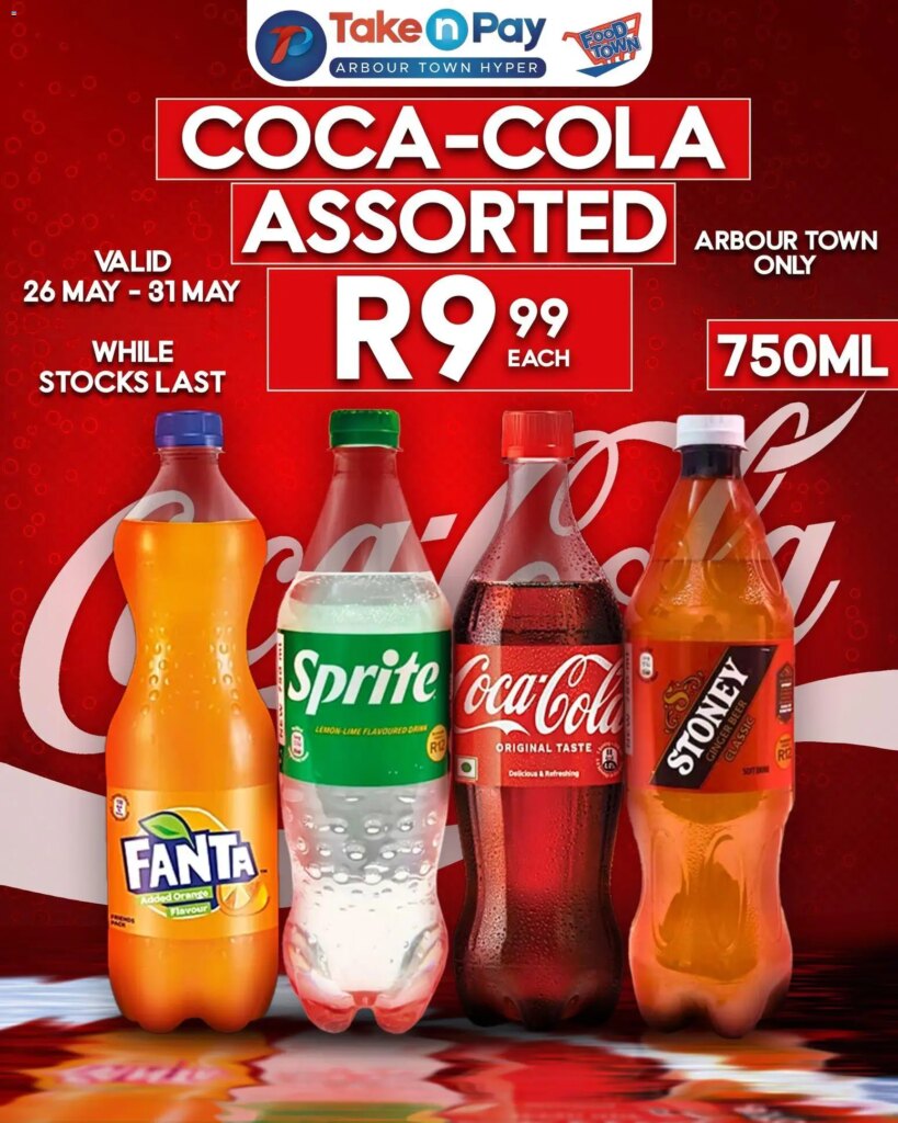 Take n Pay Coca-Cola Assorted Specials This Week from 26 May 2026!