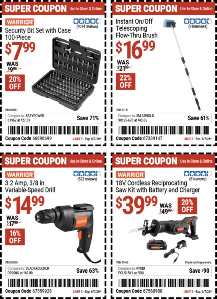 Harbor Freight Weekly Ad This Week: Amazing Deals May 26 to June 7 2026