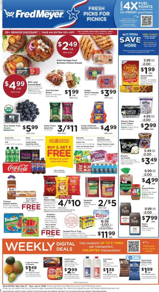 Fred Meyer Ad This Week: Unmissable Offers May 27 to June 2 2026