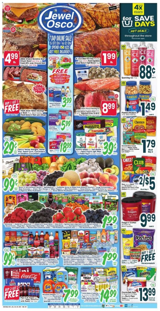 Jewel Osco Weekly Offers This Week: May 27 to June 2 2026 – Don’t Miss Out!