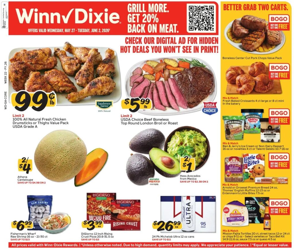 Winn Dixie Weekly Circular This Week: Amazing Deals May 27 to June 2 2026