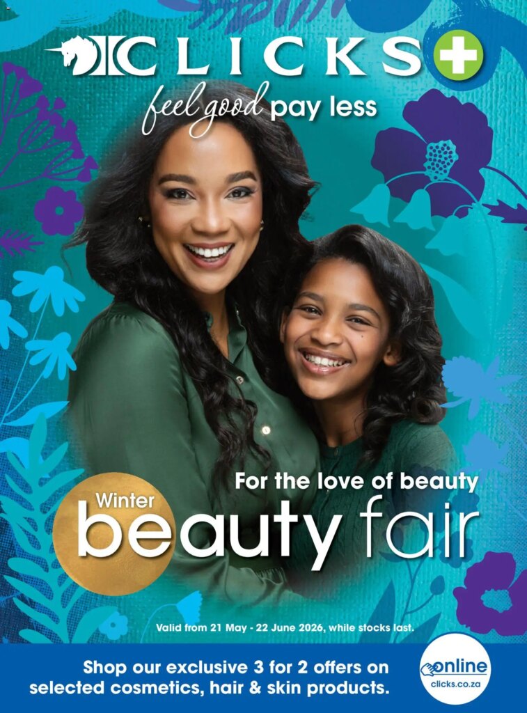 Clicks Beauty Fair Specials from 21 May 2026 – Don’t Miss Out on Amazing Deals!