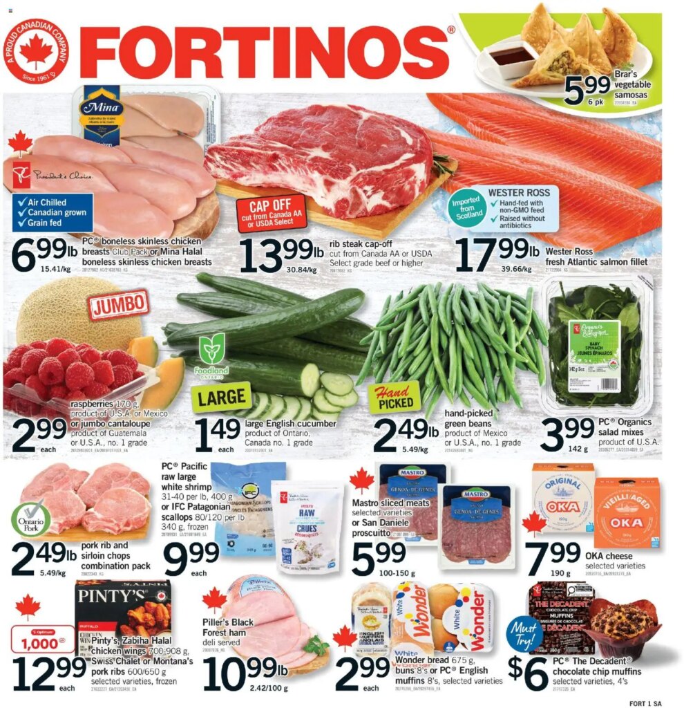 Unmissable Fortinos weekly flyer – Brampton Specials This Week 21 May 2026