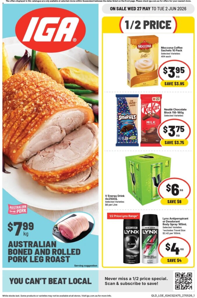IGA Catalogue QLD: Amazing Deals & Savings for May 27 2026!