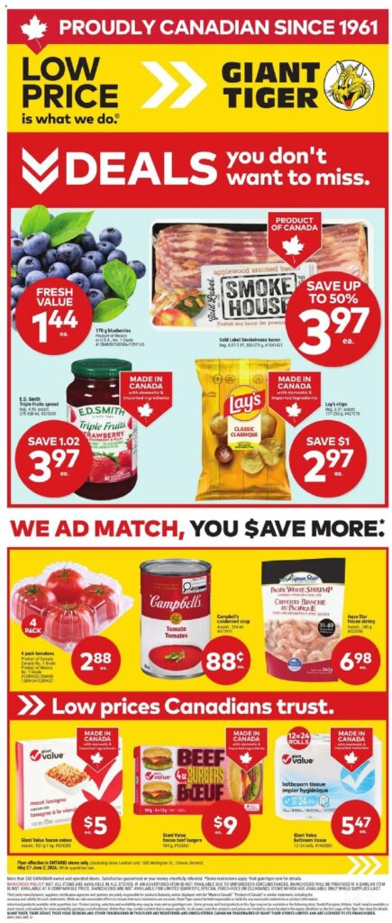 Giant Tiger Weekly Flyer: Hot Specials This Week from 27 May 2026!