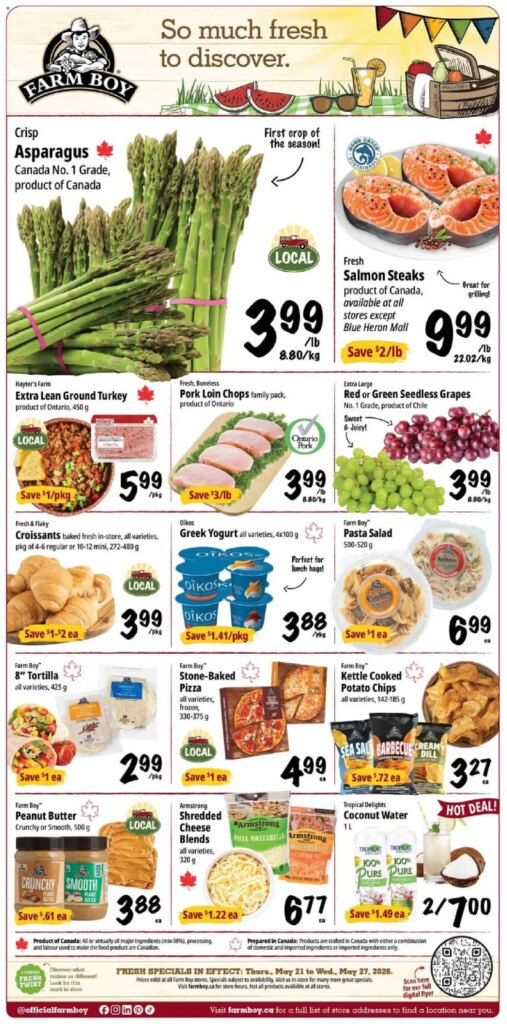 Farm Boy Weekly Flyer: Specials This Week from 21 May 2026!