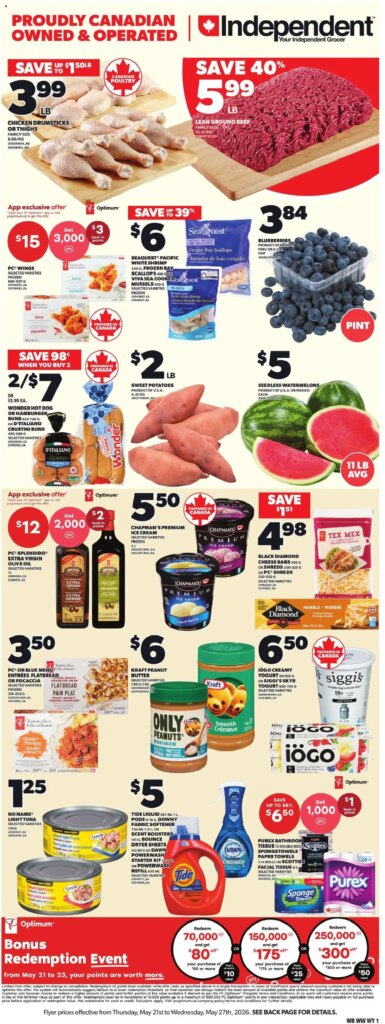 Independent Grocer flyer – AB: Spcial This Week – 21 May 2026 Deals!