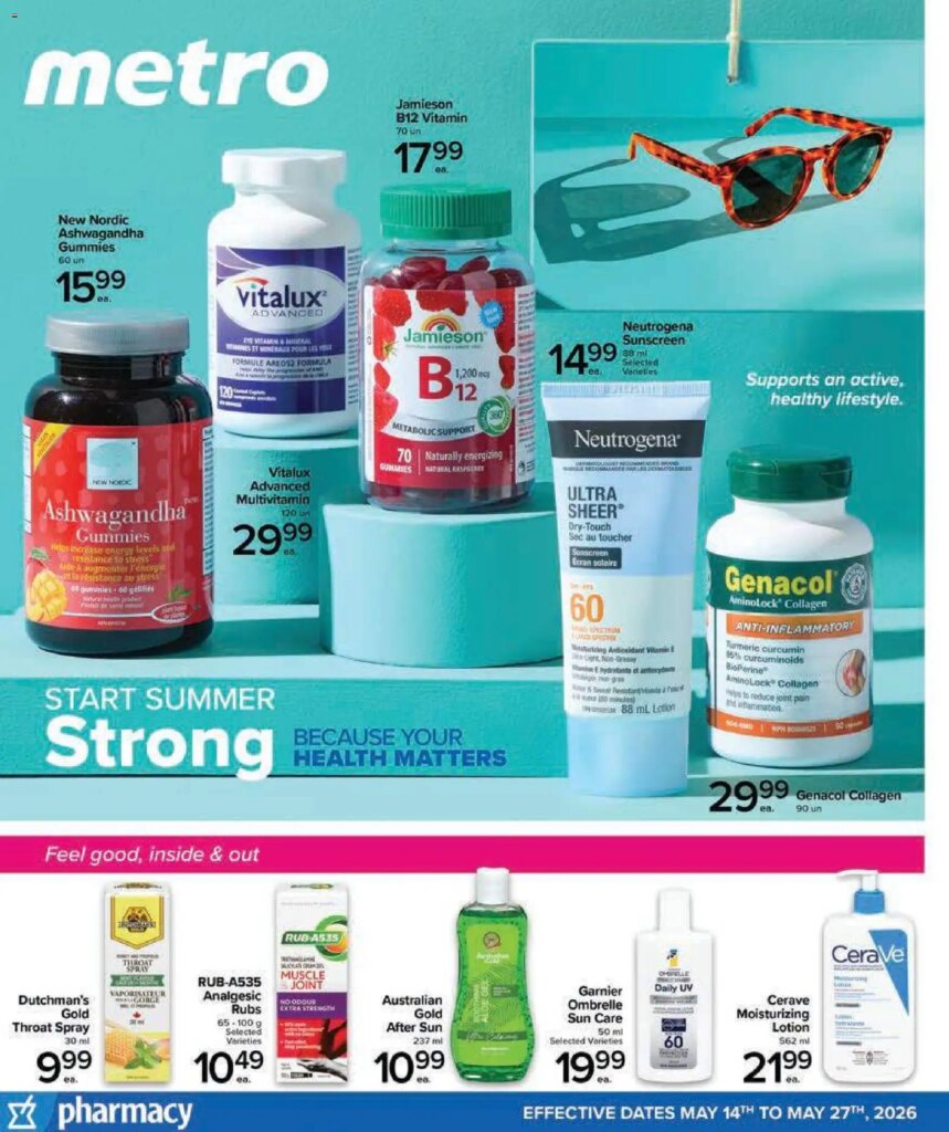 Unmissable Specials This Week: Metro Pharmacy Flyer – Trois-Pistoles, 21 May 2026