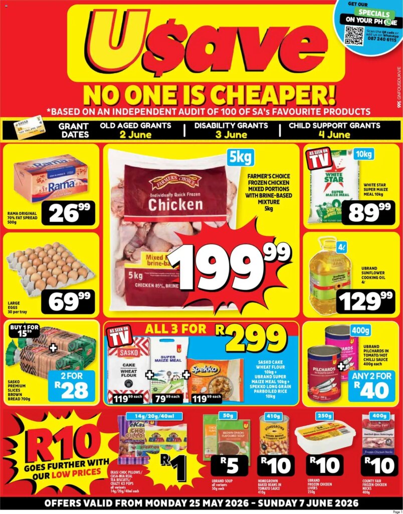 Get Exciting Usave Gauteng Specials Starting 25 May 2026 – Top Deals!