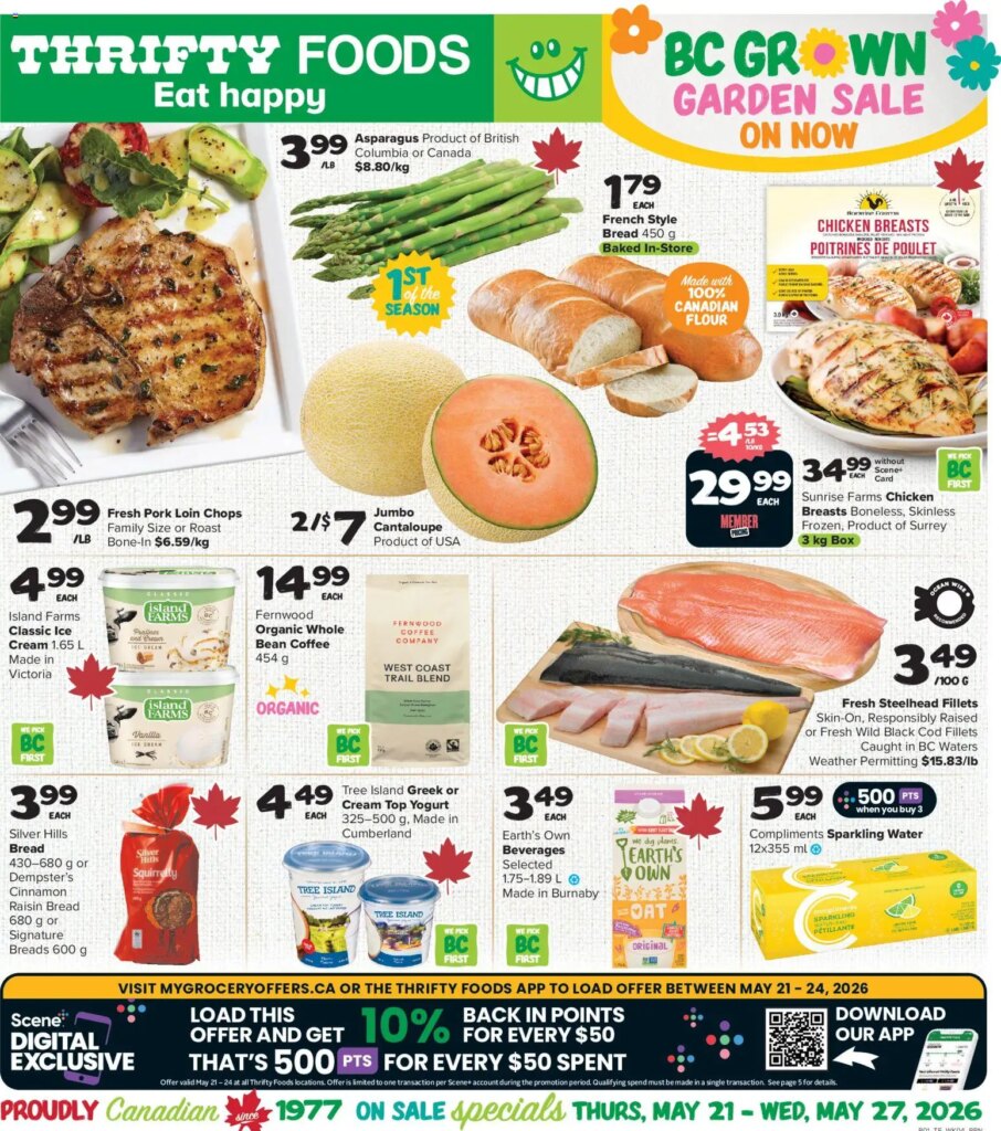 Hot Deals This Week: Thrifty Foods Specials – 21 May 2026