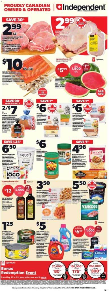 Exciting Savings at Independent Grocer flyer – NS from 21 May 2026! Special This Week!